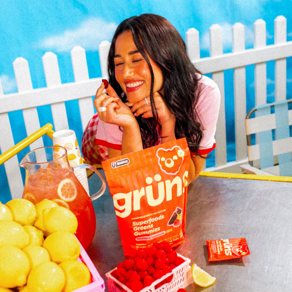 Grüns Superfood Gummies(Raspberry Lemonade)